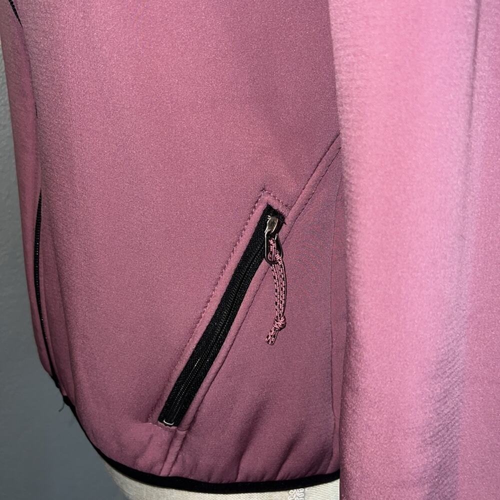 ARIAT Fleece Lined Softshell Mauve Jacket - Size M - Picture 4 of 9